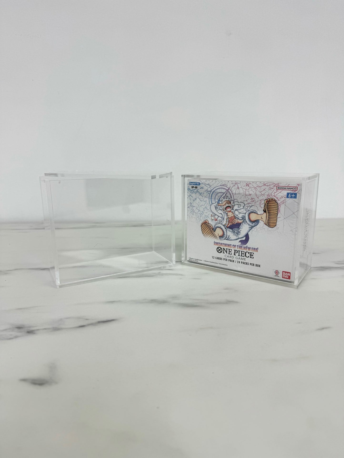 One Piece Booster Box Acrylic Display Case