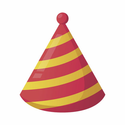 Party Hat Acrylic Blank