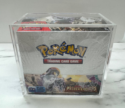 Pokemon Booster Box Acrylic Display Case (ENGLISH)