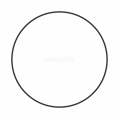 Round Circle Acrylic Blank