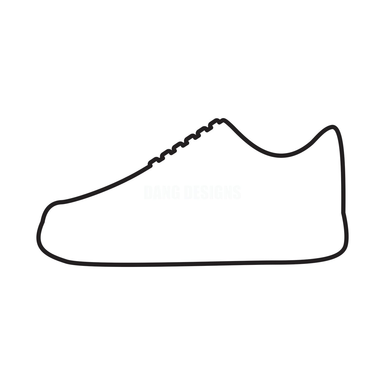 Sneaker Shoes Acrylic Blank