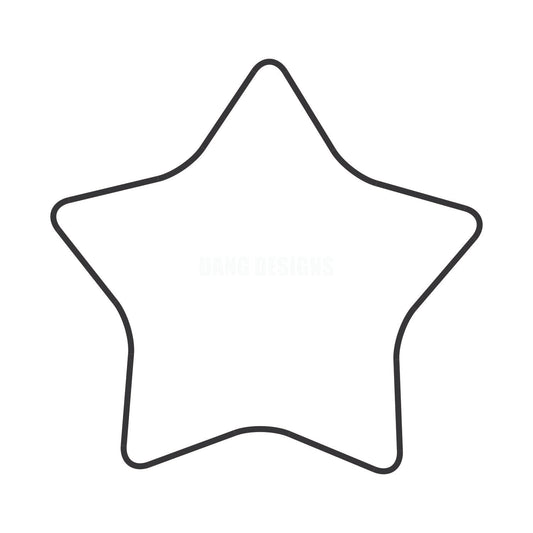 Star Blank Acrylic Blank