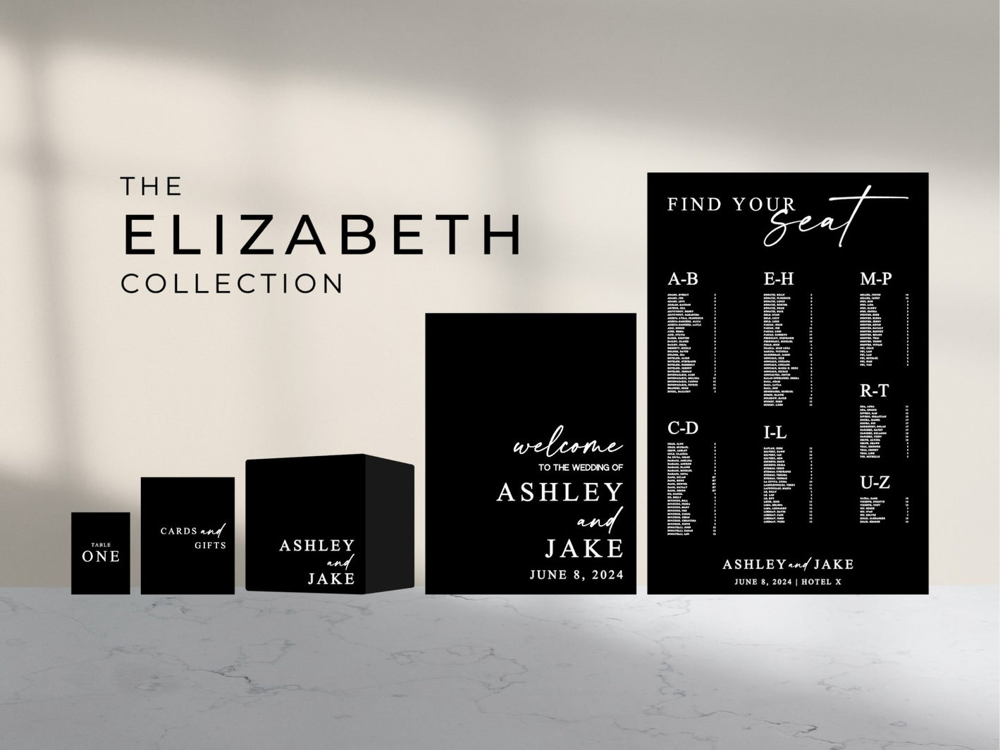 Custom Card Box | The ELIZABETH | in-store pickup only