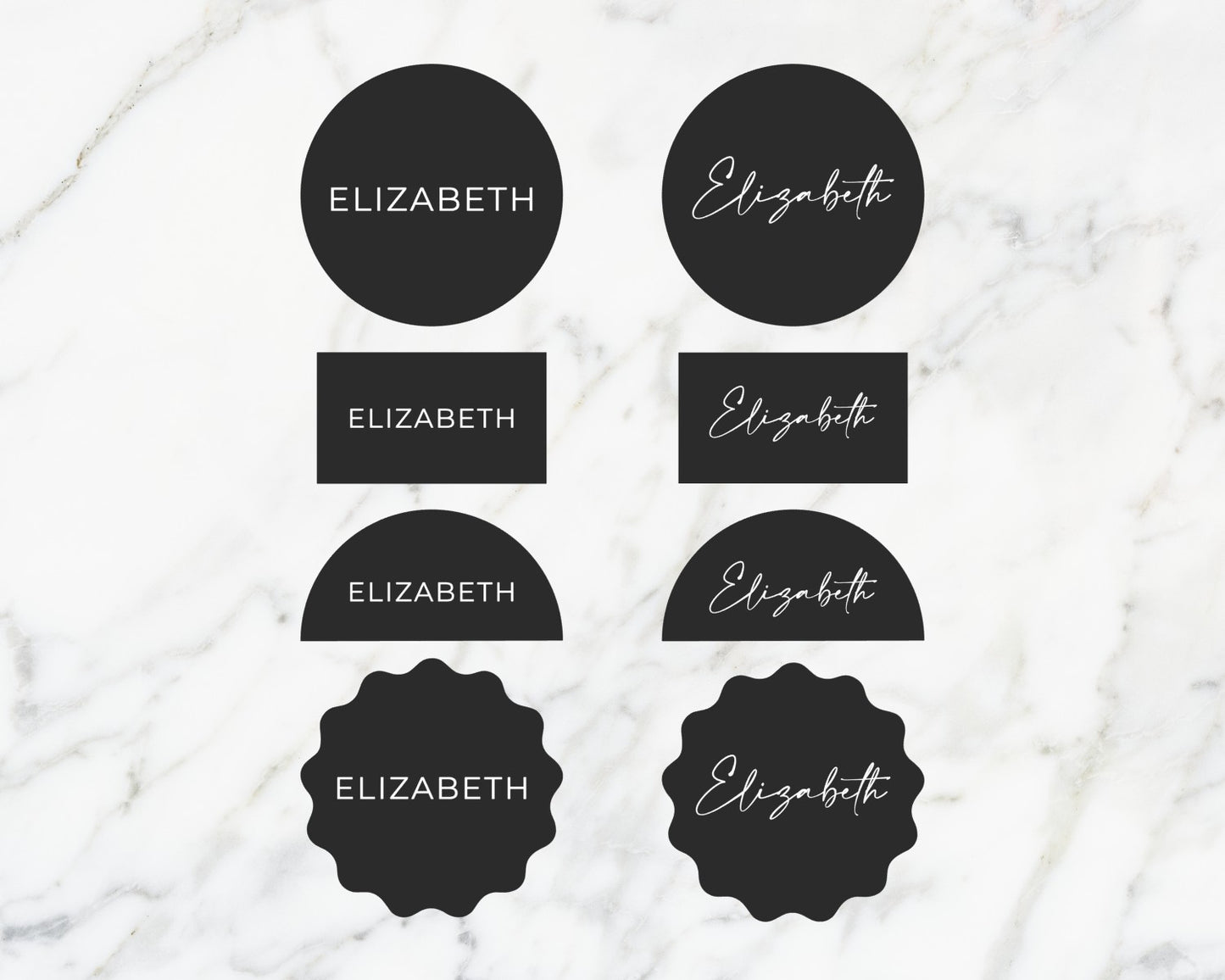 Place Card | The ELIZABETH