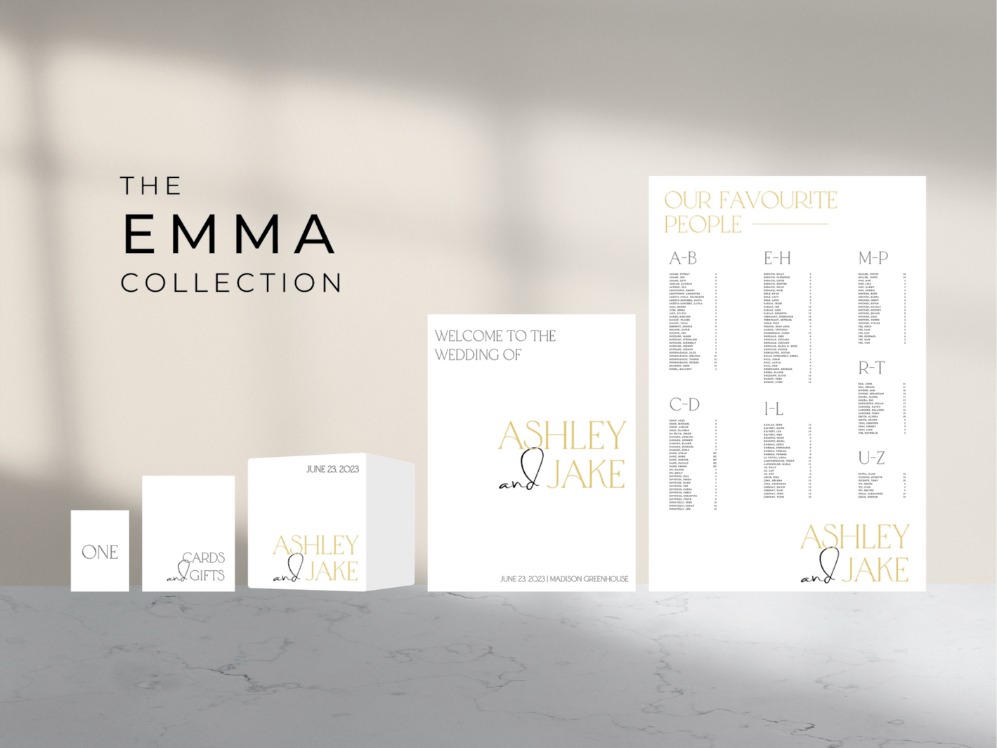 Custom Card Box | The EMMA | in-store pickup only