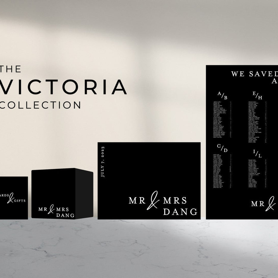 Welcome Sign | The VICTORIA