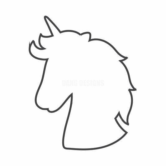 Unicorn Acrylic Blank