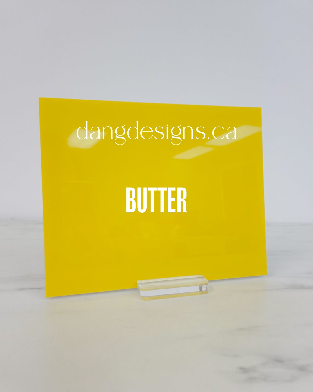 Butter Pastel Acrylic Sheet