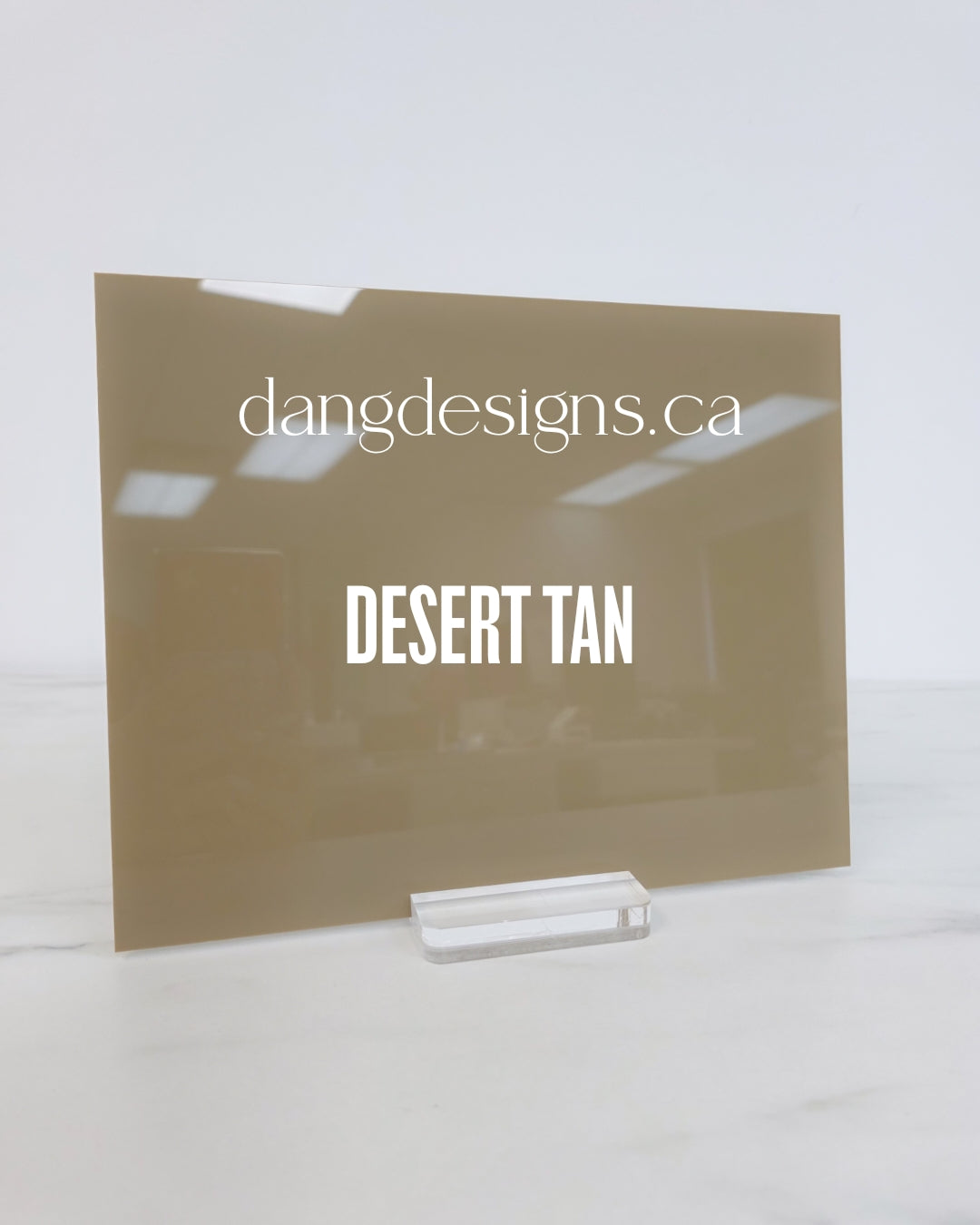 Desert Tan Acrylic Sheet
