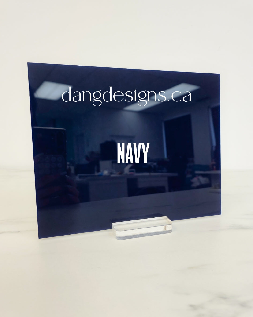 Navy Acrylic Sheet