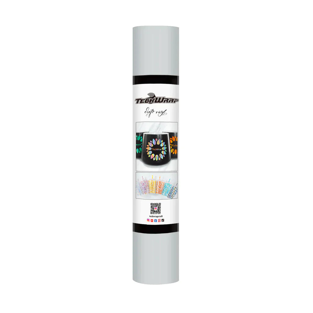 TeckWrapCraft 001M series Adhesive Vinyl (Matte) | Teckwrap | 12" x 5ft