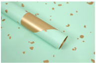 Korean Wrapping Paper | Gold Splattered | 58x58 cm