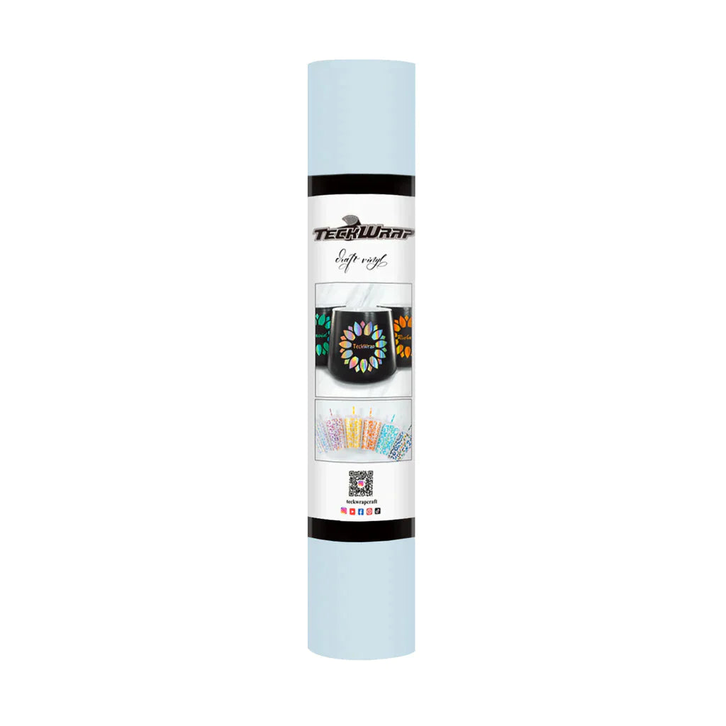 TeckWrapCraft 001M series Adhesive Vinyl (Matte) | Teckwrap | 12" x 5ft