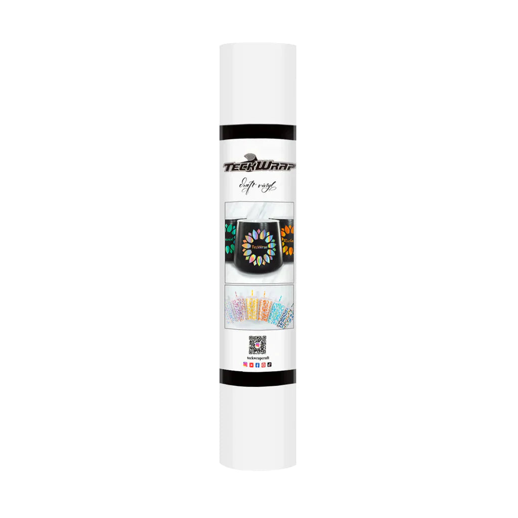 TeckWrapCraft 001M series Adhesive Vinyl (Matte) | Teckwrap | 12" x 5ft