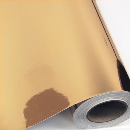 Chrome Gold Permanent Vinyl | 12" x 24"