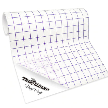 Purple Grid Medium Tack Transfer Tape | Teckwrap - 12" x 10ft