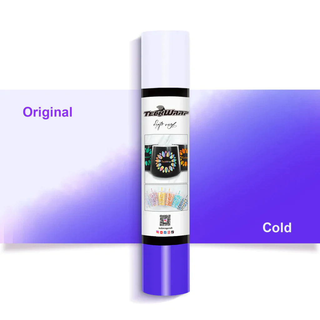 Cold Color Changing Adhesive Vinyl | Teckwrap | 12" x 5ft