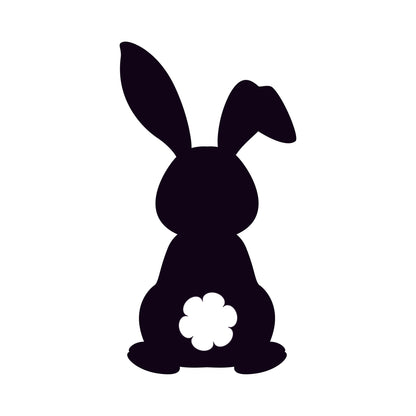 Bunny with Daisy Tail Acrylic Blank