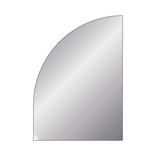 Half Arch Acrylic Sheet | Silver Mirrored