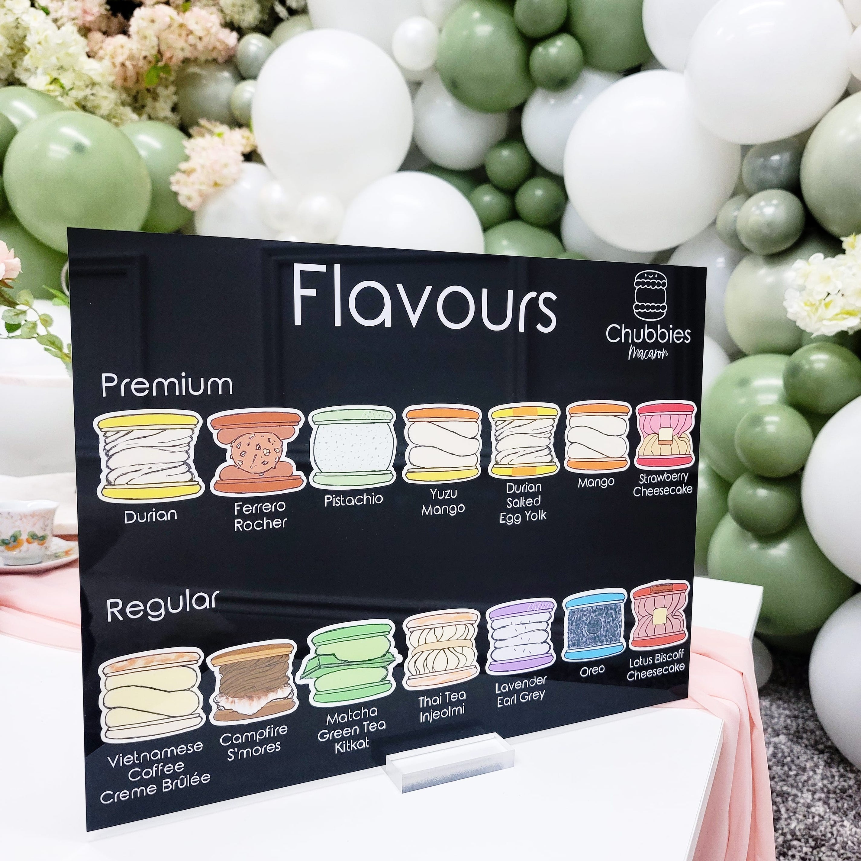 Custom Acrylic Business Price Lists & Menus | 3mm