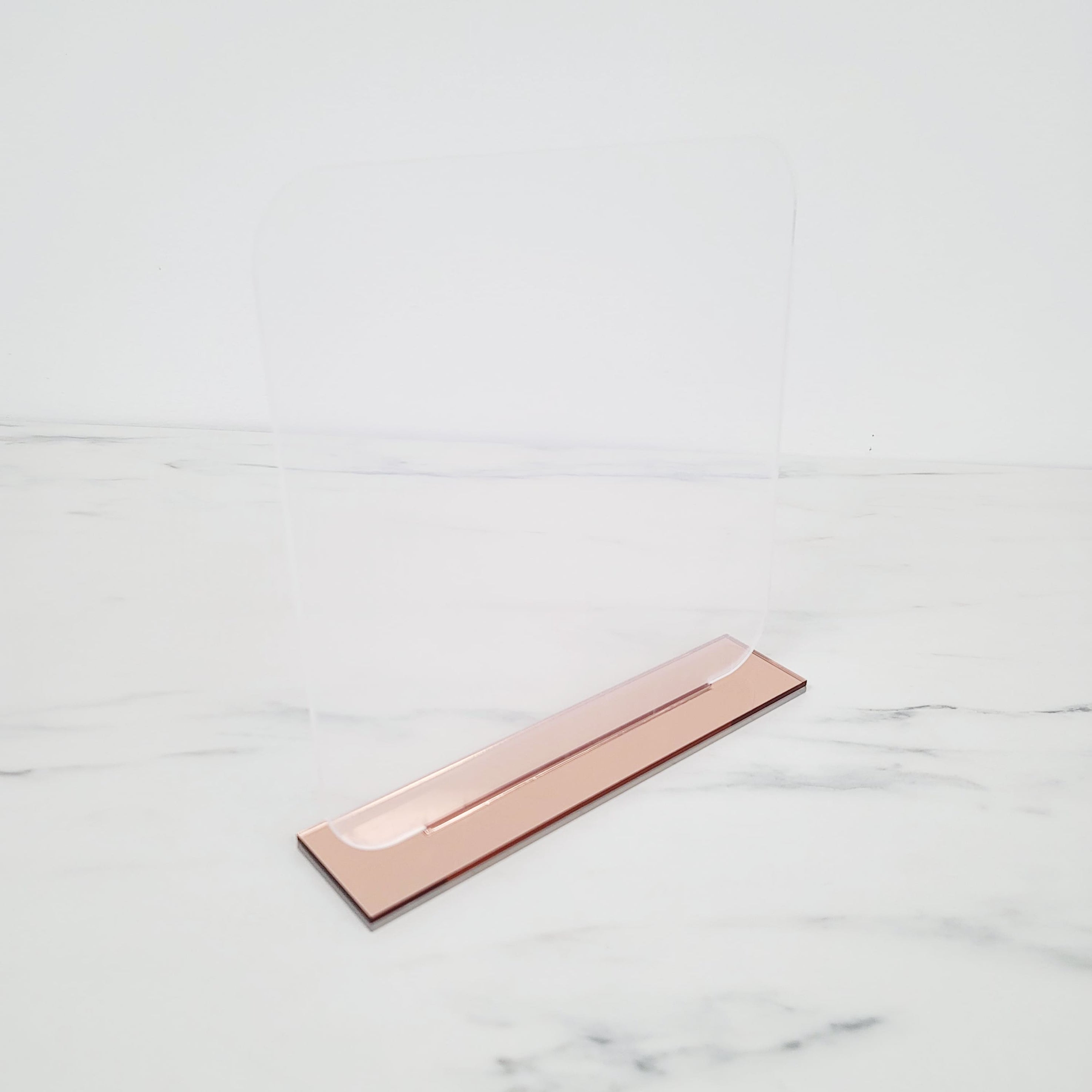 9 x 9" Plaque | Rounded Corners | Double Base