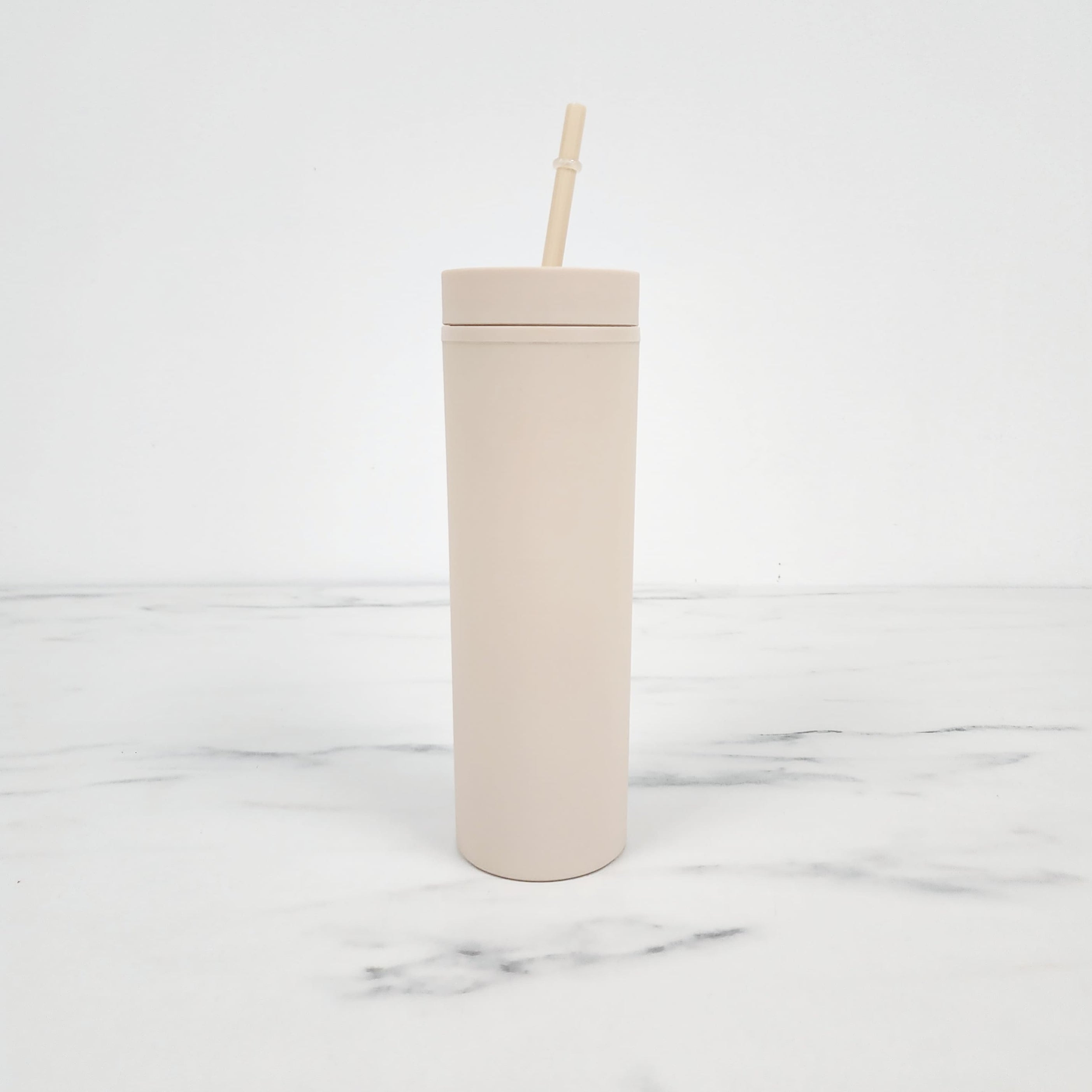 Skinny Matte Acrylic Tumbler | 16oz *NEW COLOURS*