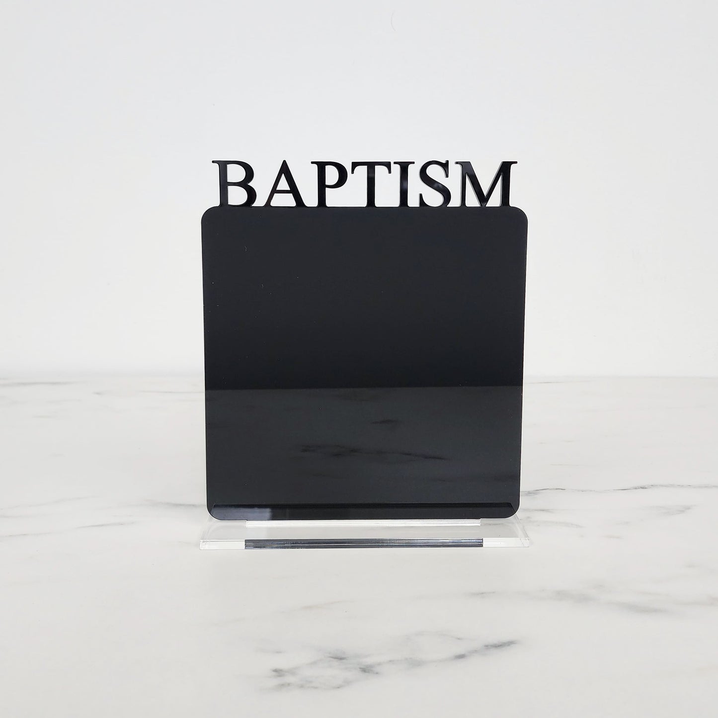 BAPTISM | Plaque