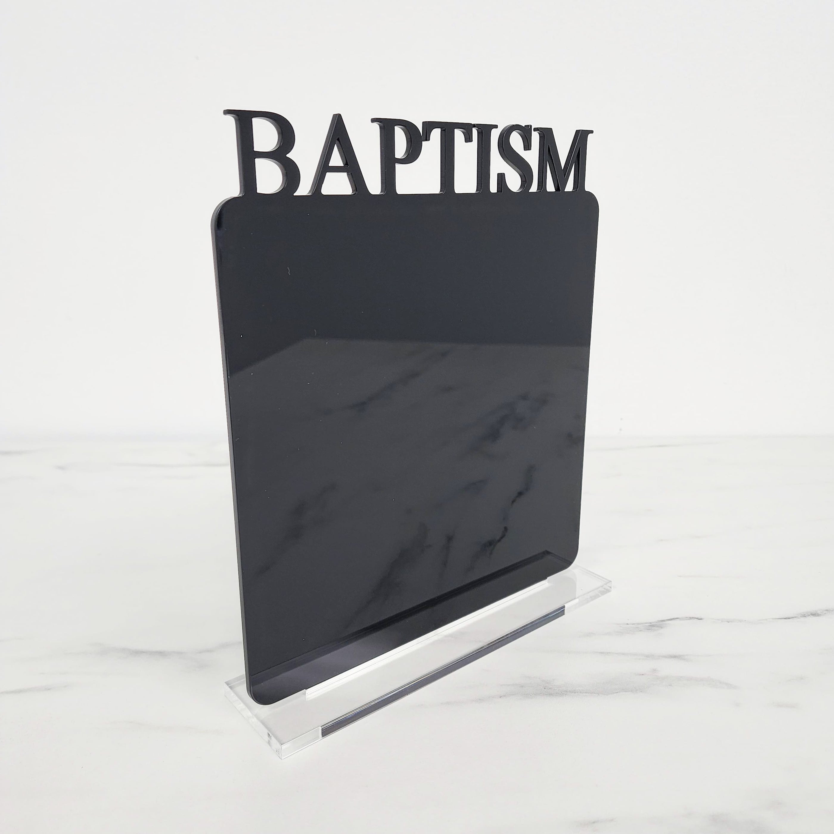 BAPTISM | Plaque