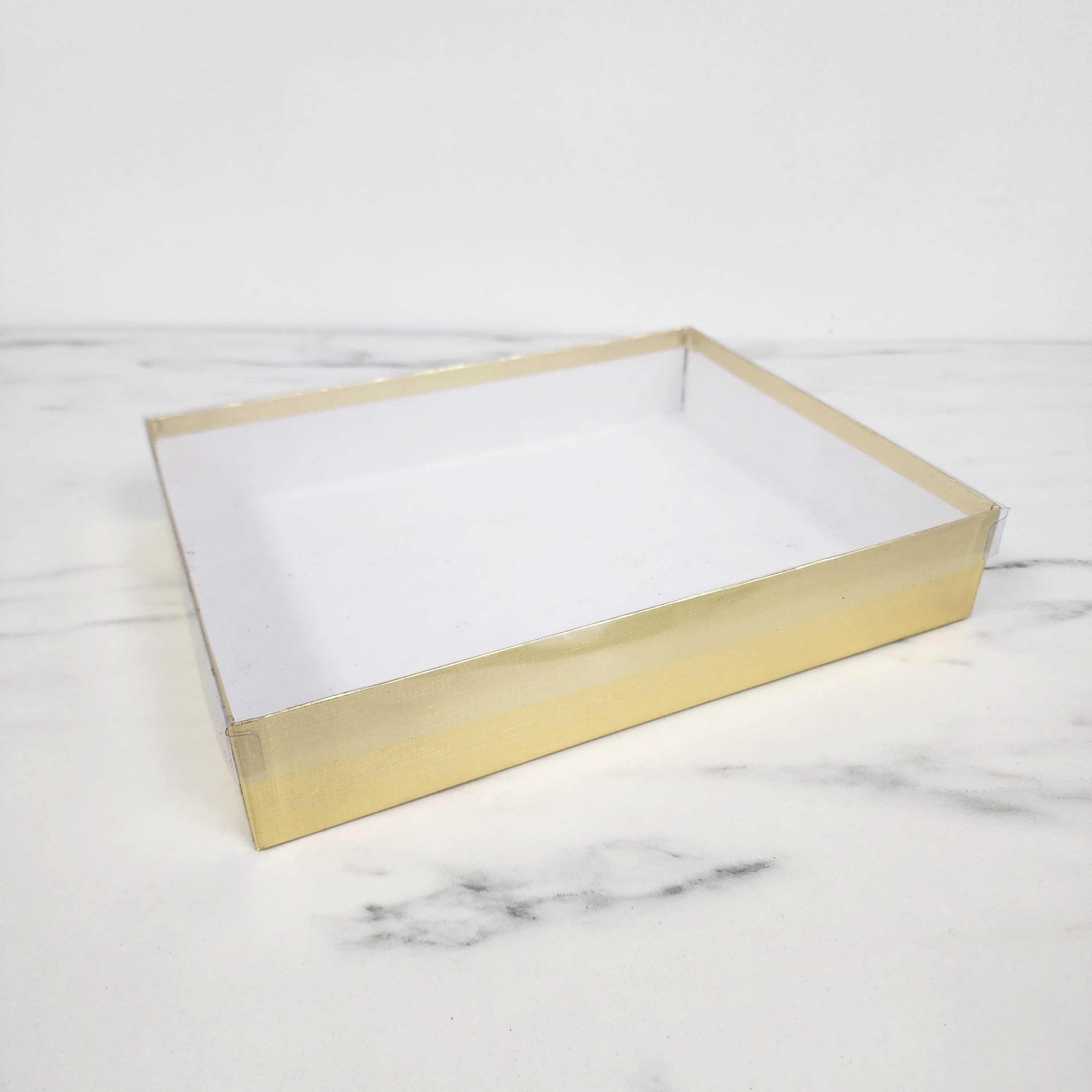 Kraft Box With Clear Lid
