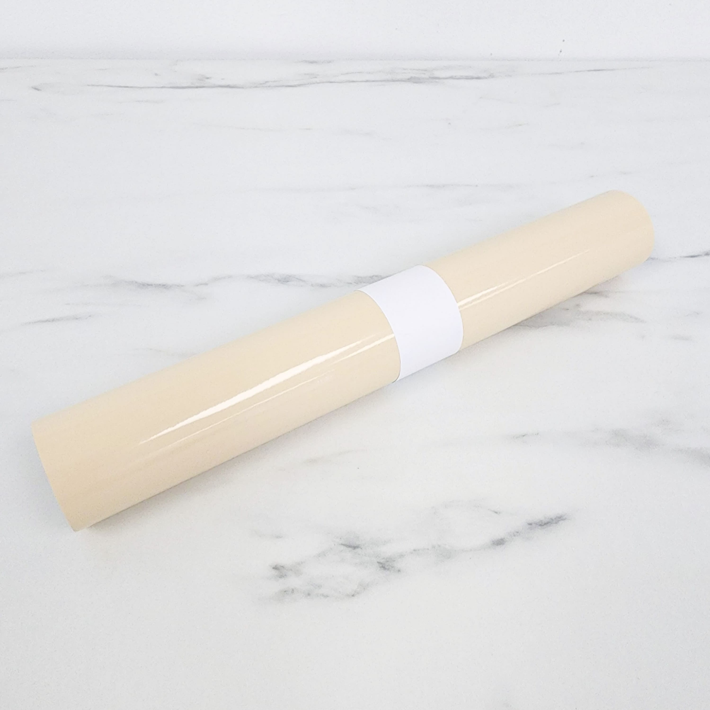Beige Permanent Vinyl | Glossy - MACal 8300 Pro | 12" x 15ft