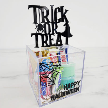 Freestanding Trick or Treat | Box Topper