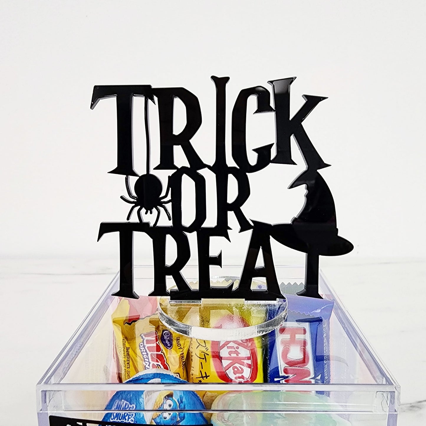 Freestanding Trick or Treat | Box Topper