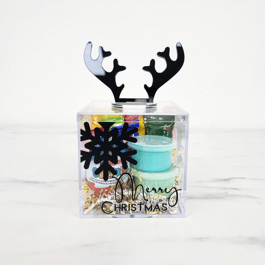 Freestanding Christmas Antlers | Box Topper
