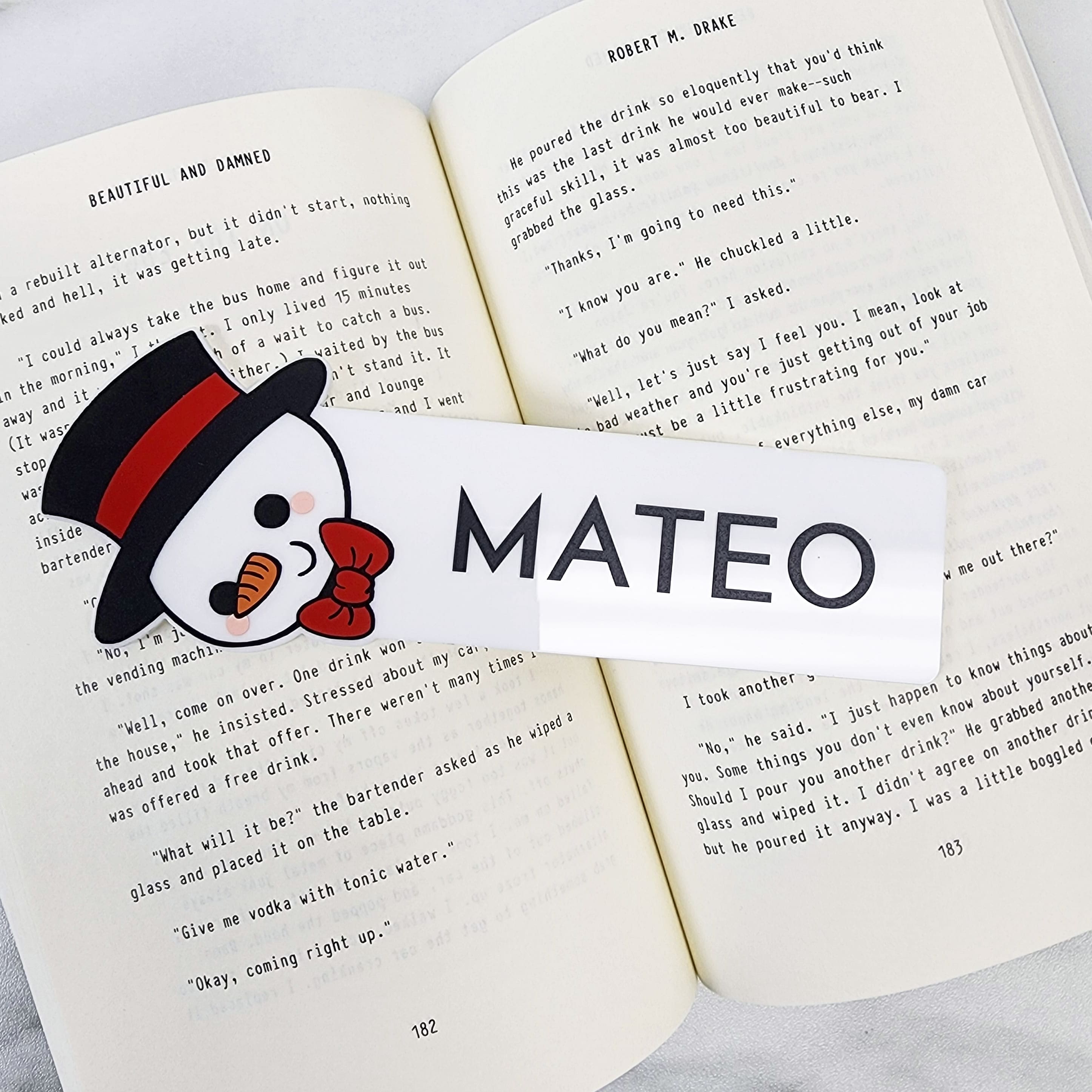 Custom Christmas Bookmarks