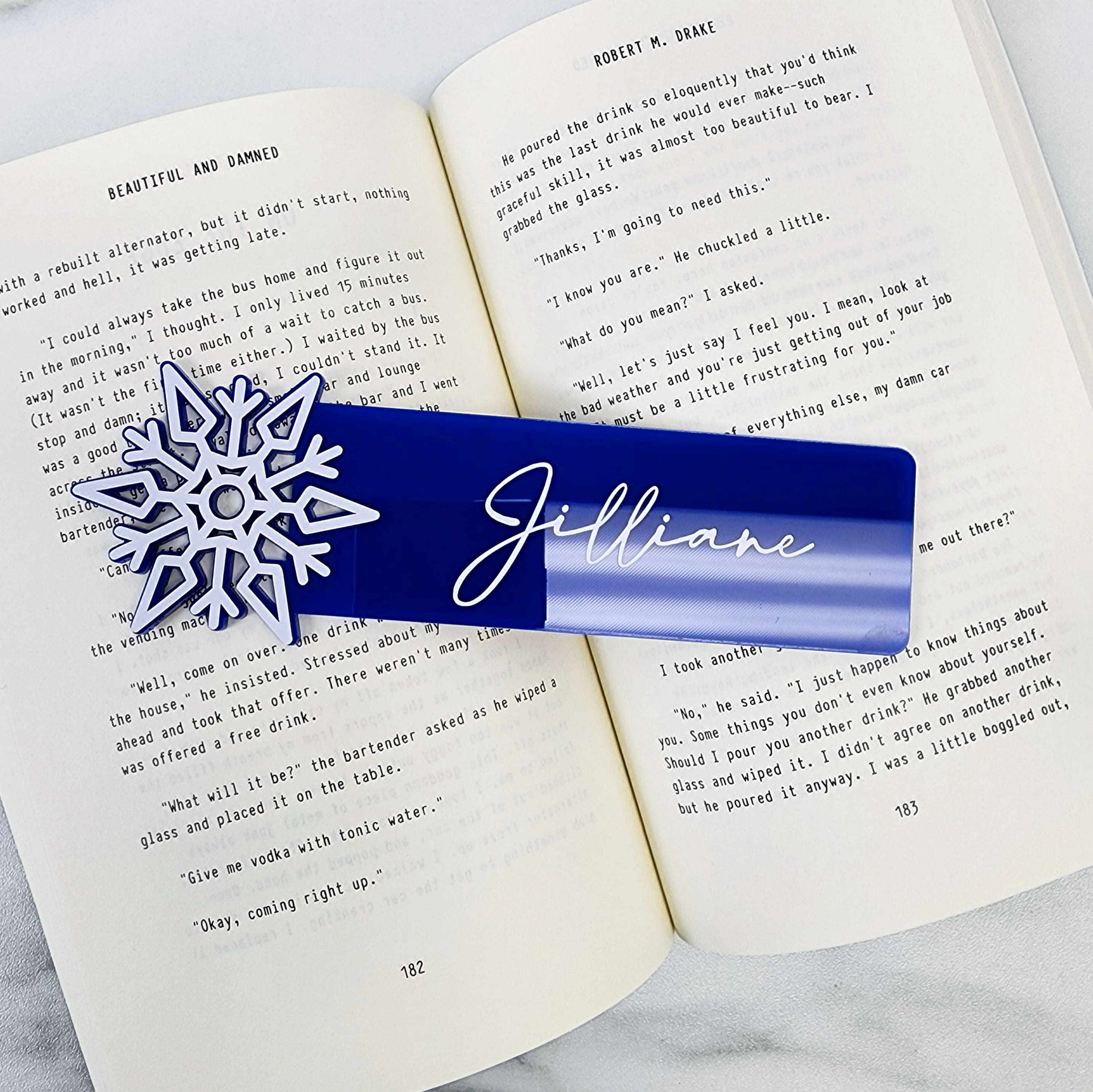 Custom Christmas Bookmarks