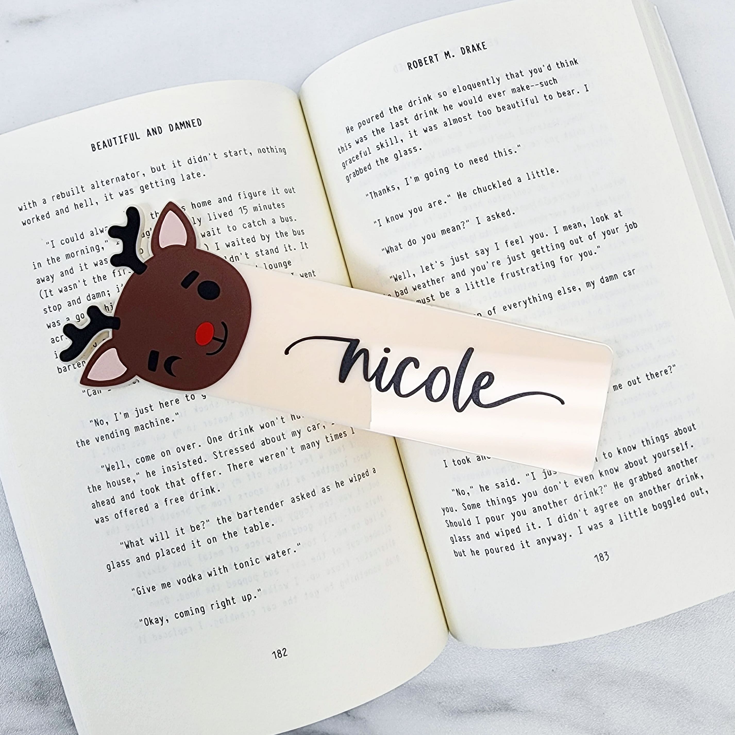 Custom Christmas Bookmarks