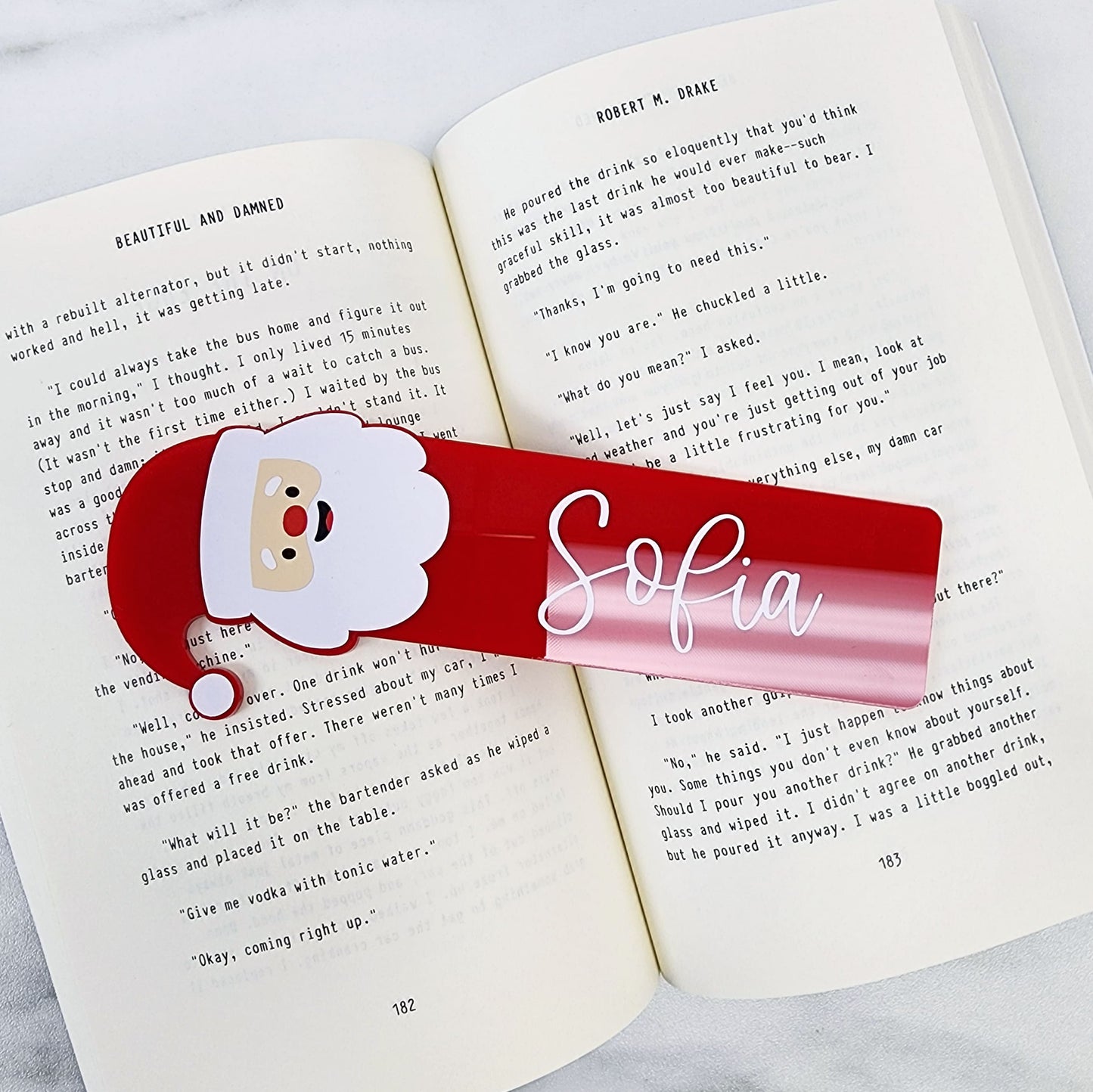 Custom Christmas Bookmarks