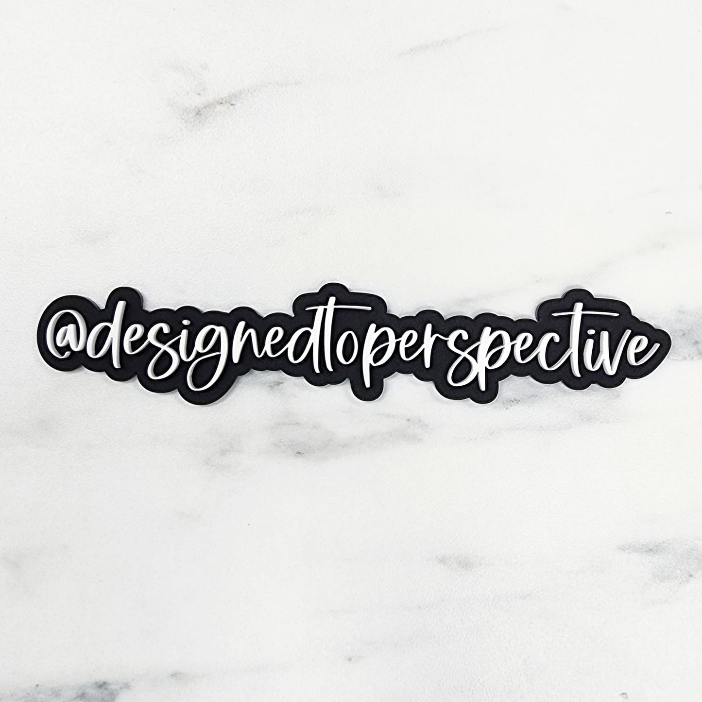 Custom Layered Name | Photo/Video Prop