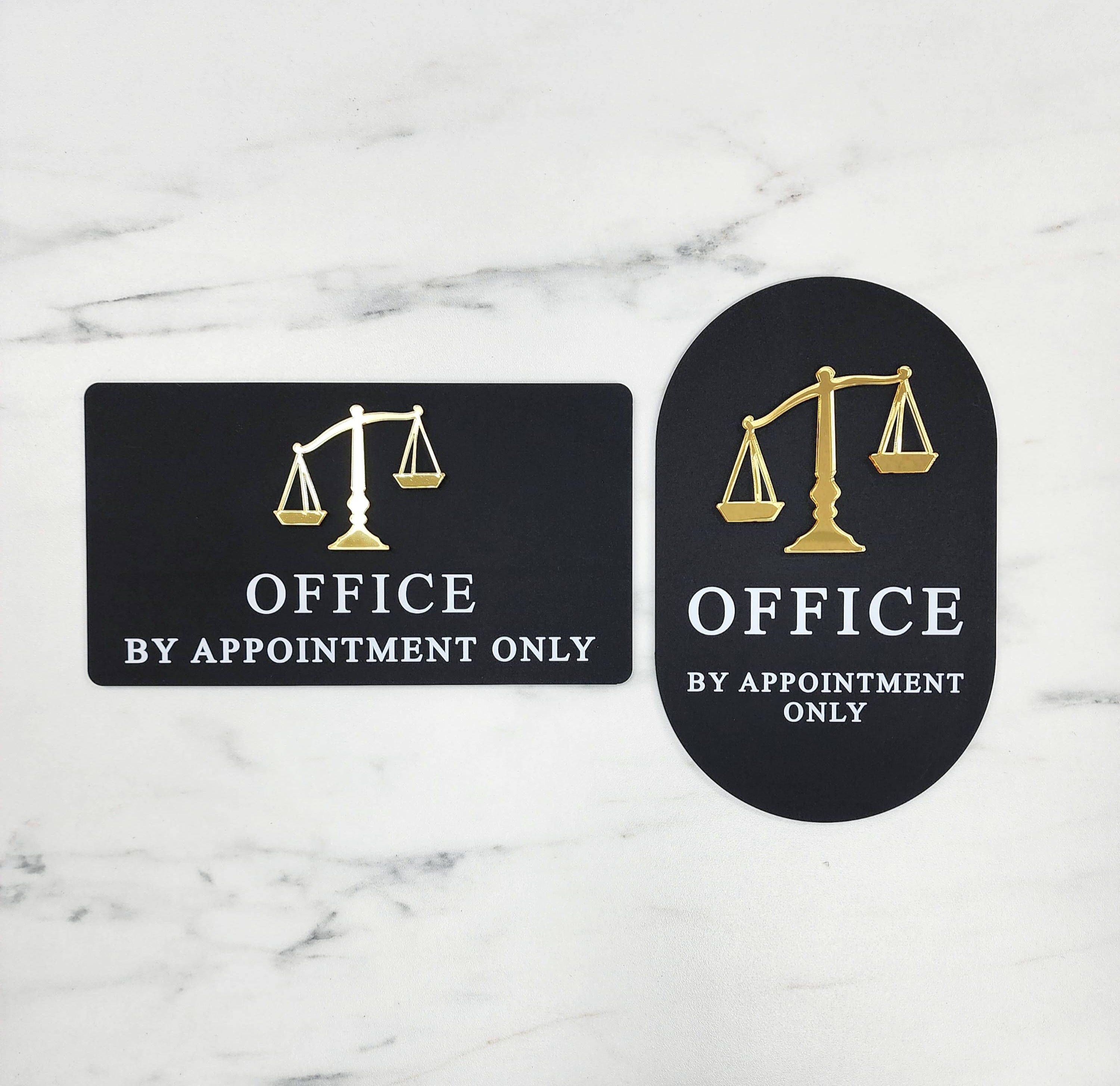 Custom Acrylic Business Door Sign | 5 x 8"
