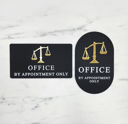 Business Door Sign | 5 x 8"