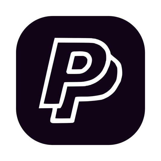 Paypal | Acrylic Social Media Badge