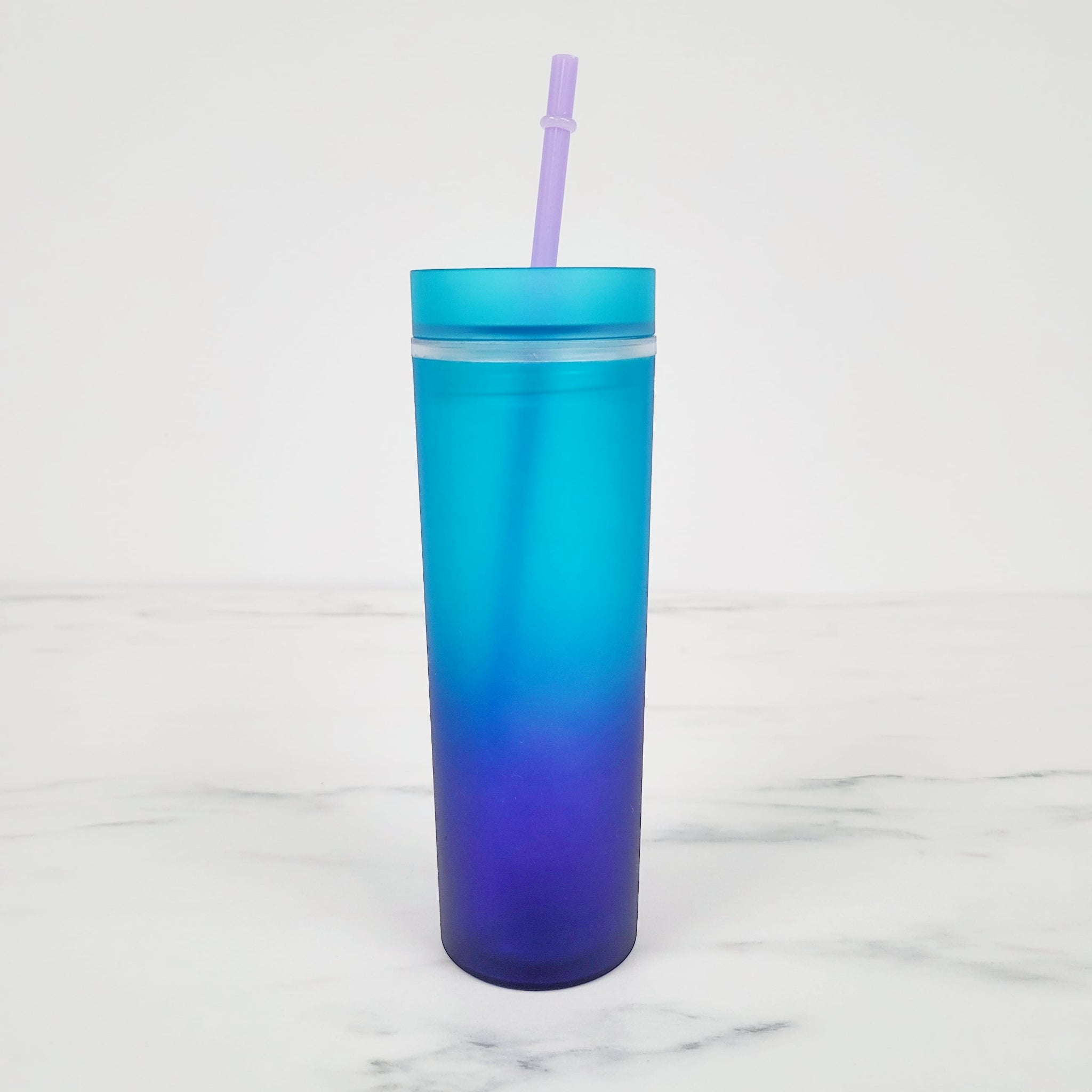 Skinny Rainbow Acrylic Tumbler | 16oz