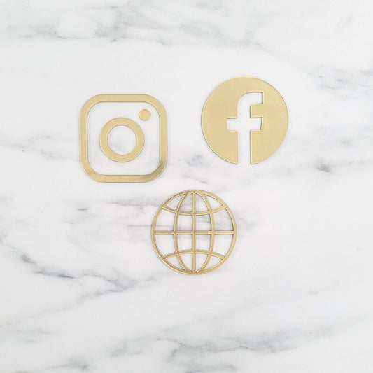 Social Media Badges | Trio