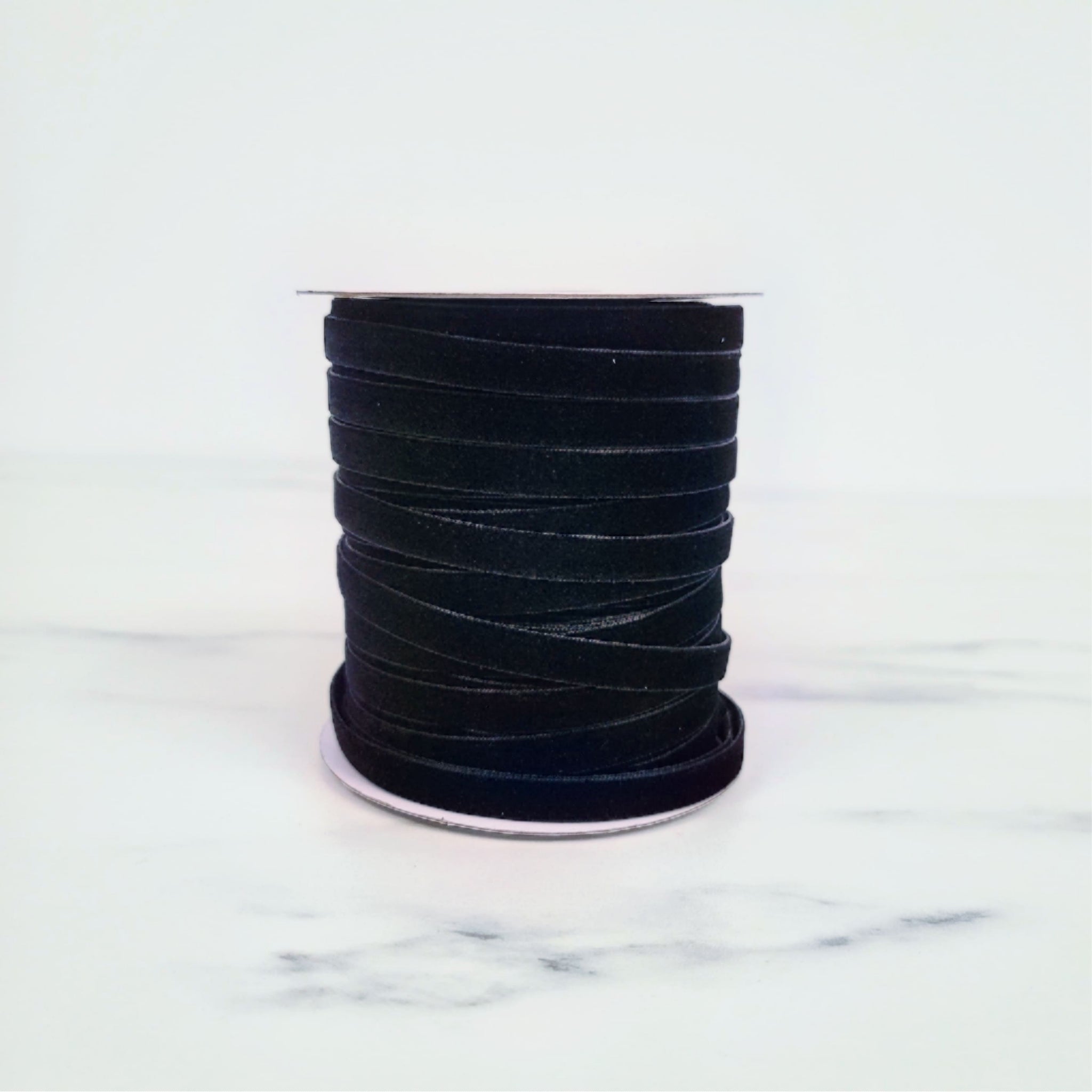 Single Sided Velvet Ribbon | 10mm x 45m (50 yards)