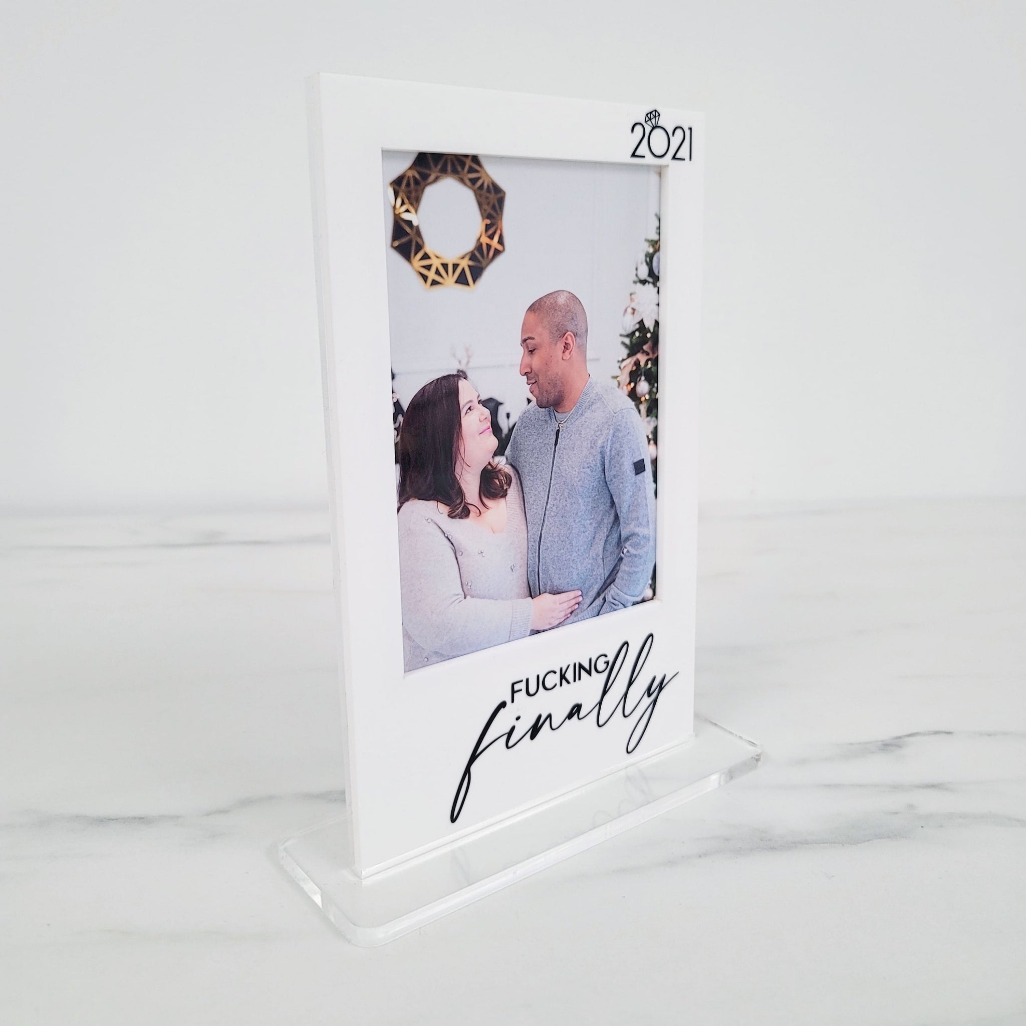 Custom Polaroid Photo Frame | Layered Acrylic | UV Printed