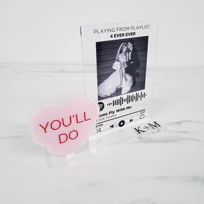 Multi-Dimensional Acrylic Sign | Valentines Edition | Heart
