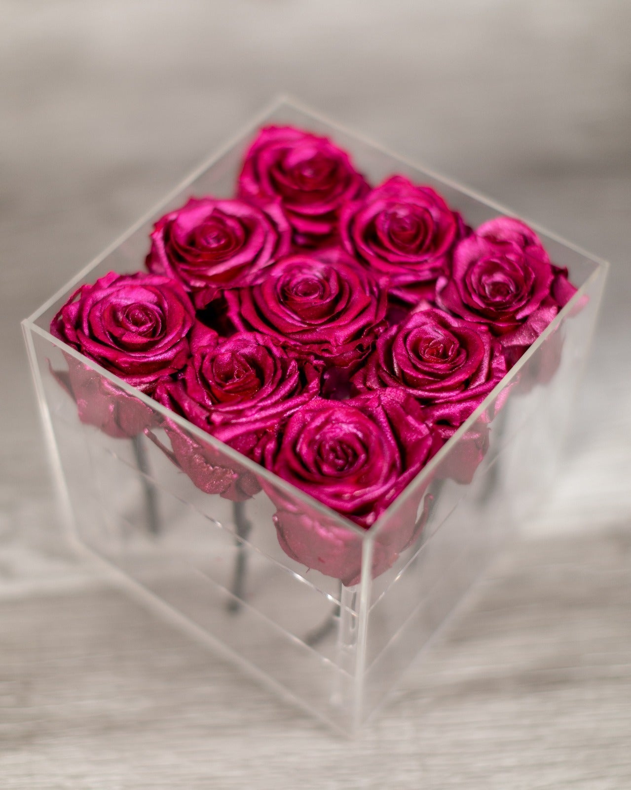 Acrylic Rose Box