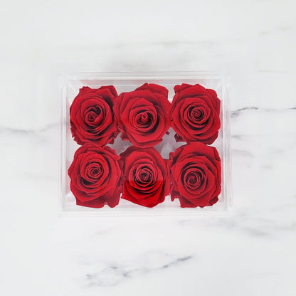 Short Acrylic Rose Box