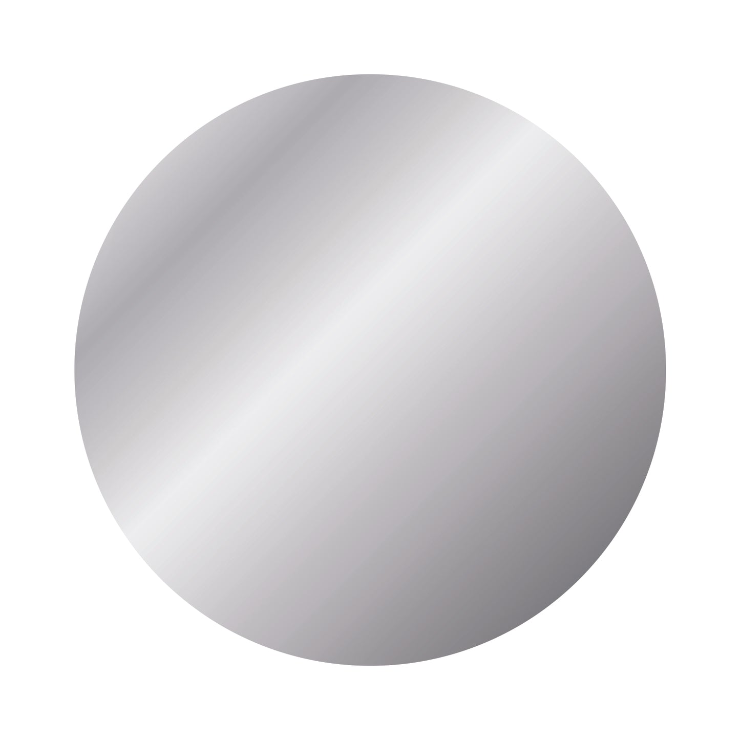 Round Circle Acrylic Blank | Mirrored
